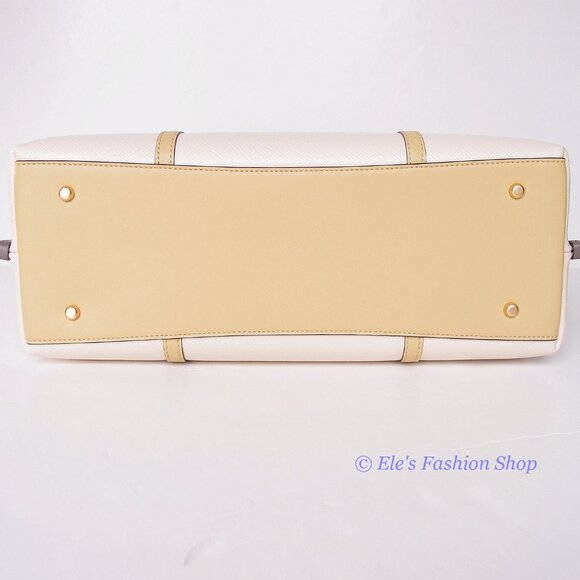 ❤️ NWT Tory Burch Perry Triple Compartment Leather Shoulder Tote Multi Color - Picture 14 of 16